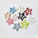 10pcs Cute Multicolor Star Pentagram Y2k Fashion Five Pointed Star Hair Clip Set 2