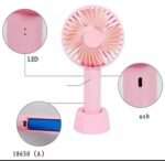 Rechargeable Mini Portable Indoor and Outdoor Travel Fan